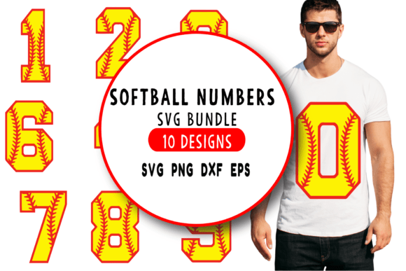 A Designer's Honest Take on the Softball Numbers SVG Bundle