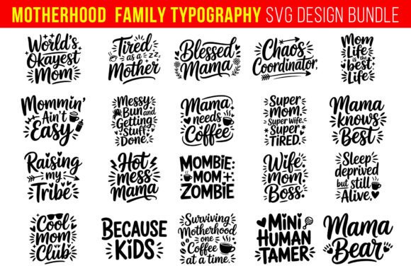A Designer's Review of the Motherhood Quotes SVG Bundle