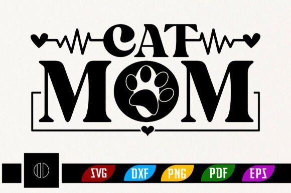 Cat Mom Shirt for Women, Funny Cat Mama