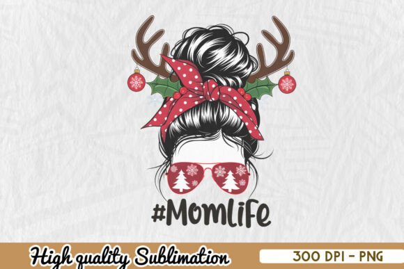 Festive Mom Life PNG: An Embroidery Designer's Take
