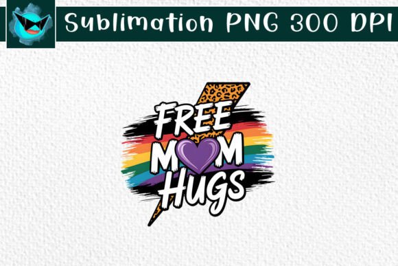 Free Mom Hugs Pride Lightning PNG: A Designer's On-Hoop Review