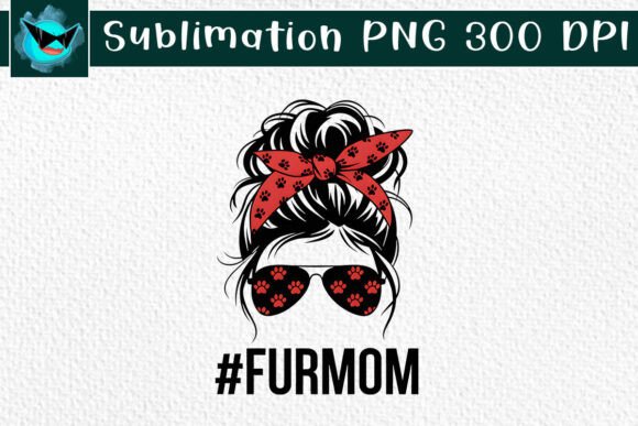 Fur Mom Messy Bun Hair Sublimation PNG: A Designer’s Review