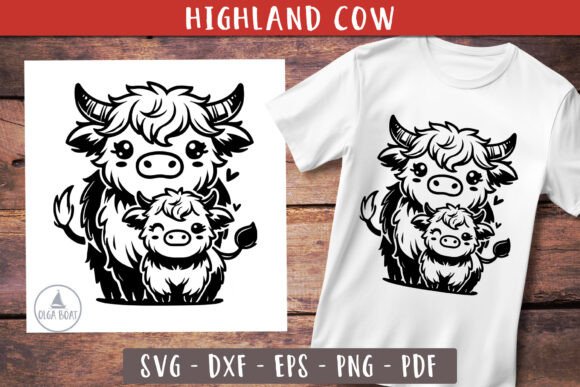 Highland Cow Mom and Baby Mother Day: A Practical Review