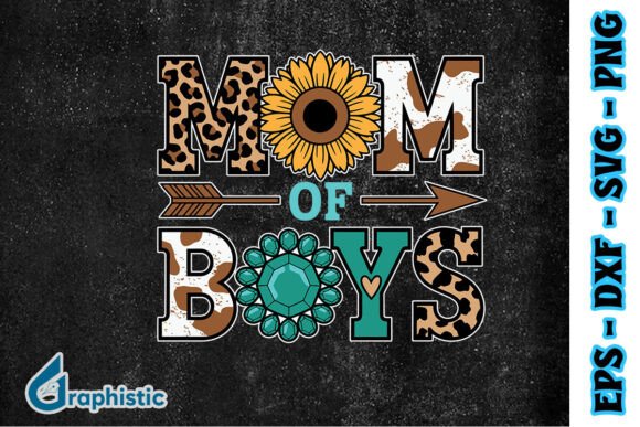 Mom of Boys Mother s Day Love PNG Embroidery Review